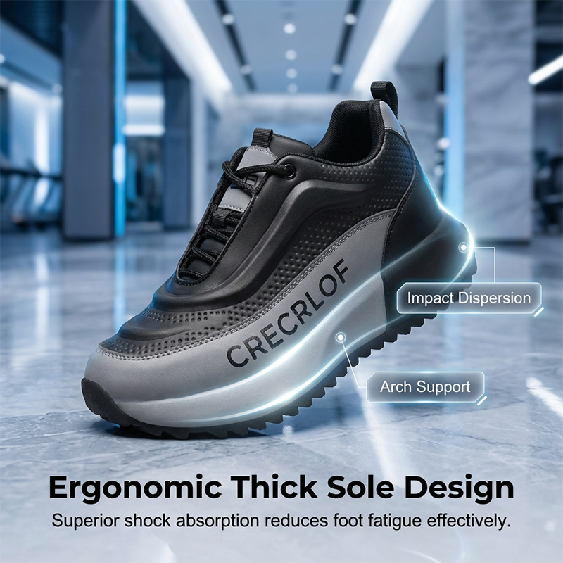 👟  Herren Mode-Sneaker mit Dicker Laufsohle – Bequem, Stilvoll & Perfekt Für Den Alltag 💪