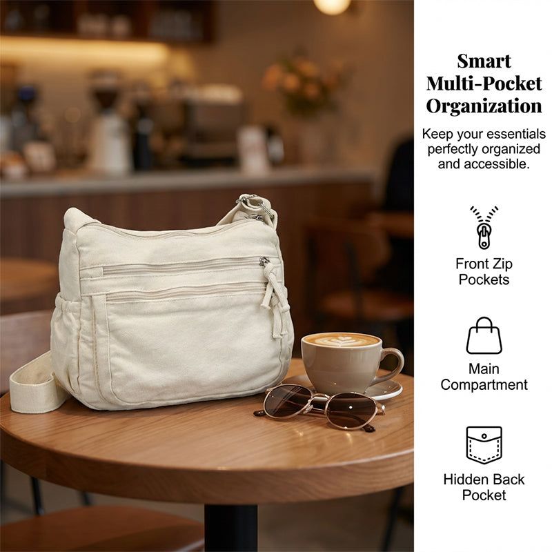💖💼Lässige, locker sitzende Hobo-Umhängetasche für Damen