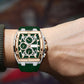 Moderne fassförmige Gehäuseuhr für Männer