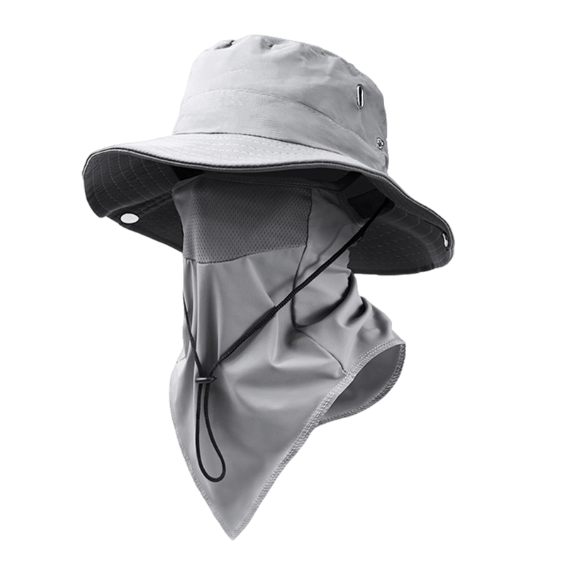 🎩🥳 2026 HEISSER VERKAUF – 50% RABATT! Atmungsaktive Fischerhut mit abnehmbarer Maske – 2-in-1-Design, Ice-Silk-Material, Breite Krempe & Nackenschutz für 360°-Sonnenschutz 🌬️