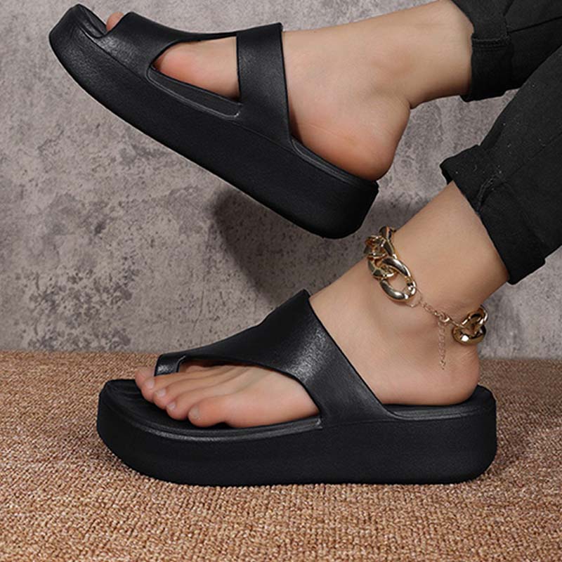 👡✨ Damen Plateau-Sandalen mit Zehenriemen – Bequem, Stilvoll & Perfekt Für Den Sommer ☀️