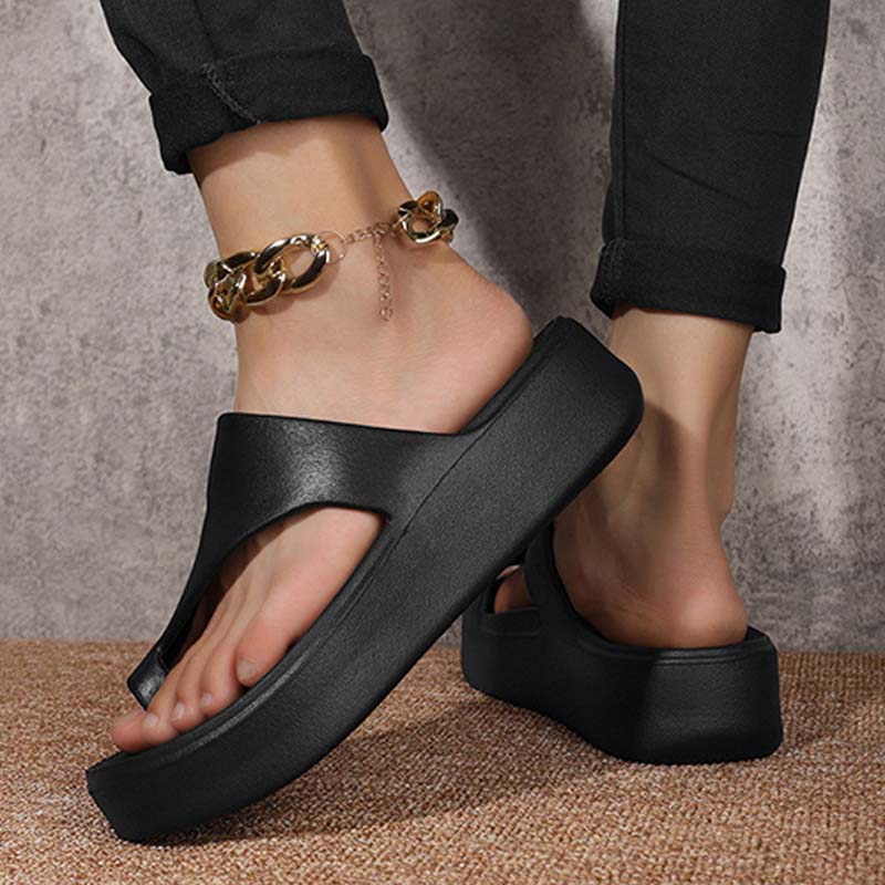 👡✨ Damen Plateau-Sandalen mit Zehenriemen – Bequem, Stilvoll & Perfekt Für Den Sommer ☀️