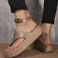 👡✨ Damen Plateau-Sandalen mit Zehenriemen – Bequem, Stilvoll & Perfekt Für Den Sommer ☀️