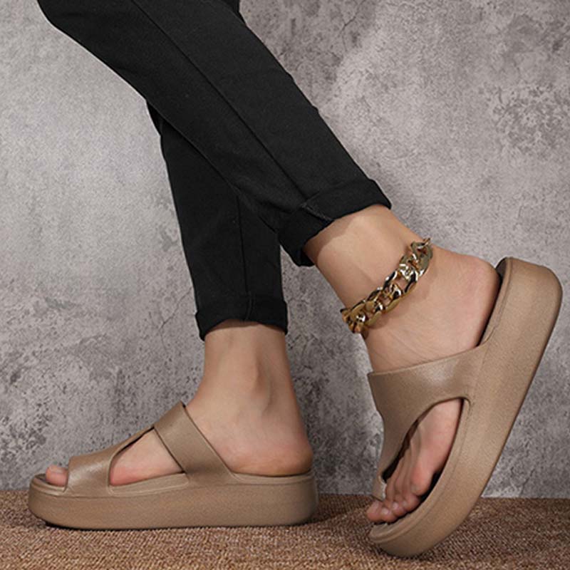 👡✨ Damen Plateau-Sandalen mit Zehenriemen – Bequem, Stilvoll & Perfekt Für Den Sommer ☀️