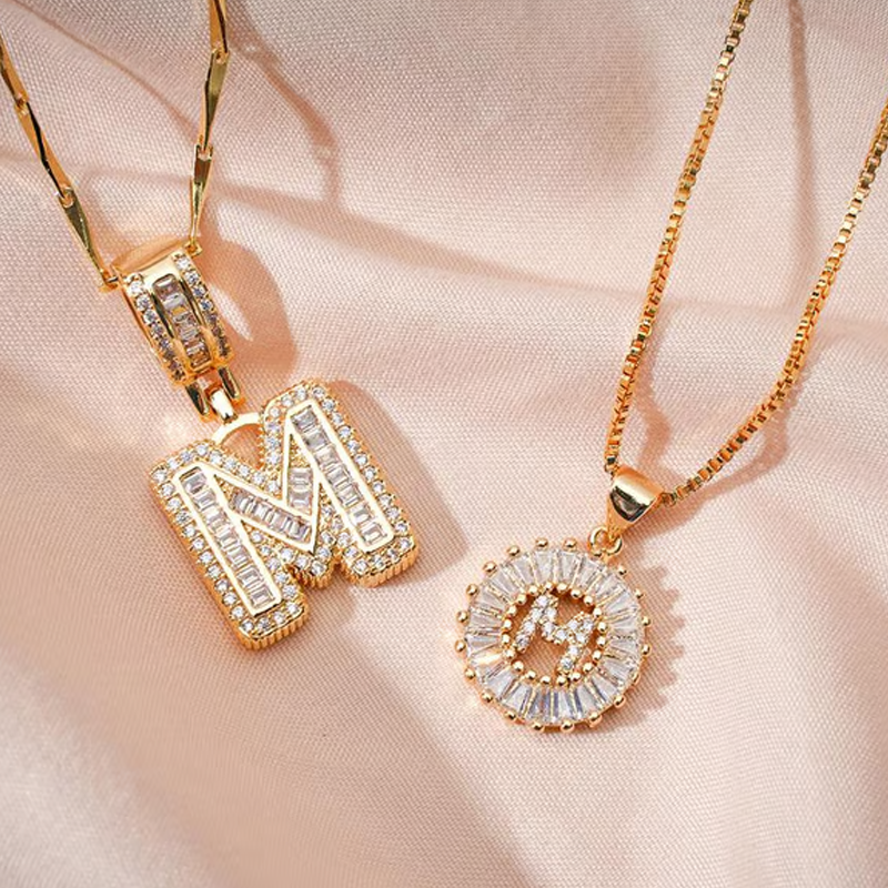 💎 JETZT 55 % RABATT! ✨ Goldene Buchstaben-Anhänger-Halskette – Personalisiertes Design, Anlaufschutz & perfektes Geschenk für jeden Anlass 🎁