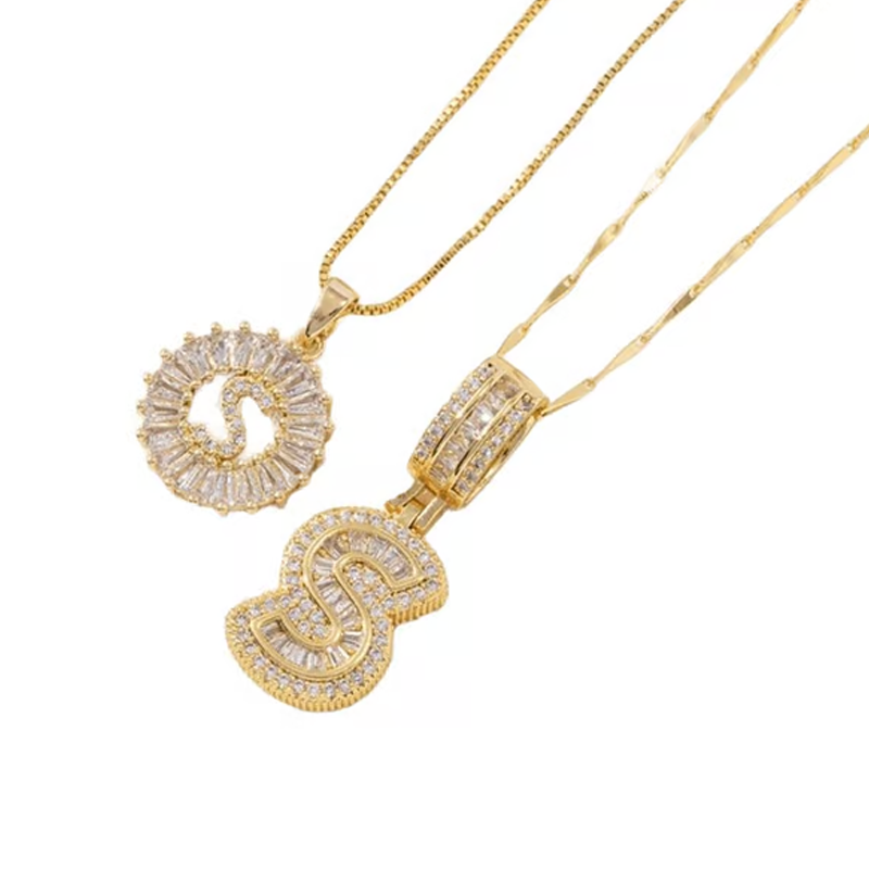 💎 JETZT 55 % RABATT! ✨ Goldene Buchstaben-Anhänger-Halskette – Personalisiertes Design, Anlaufschutz & perfektes Geschenk für jeden Anlass 🎁