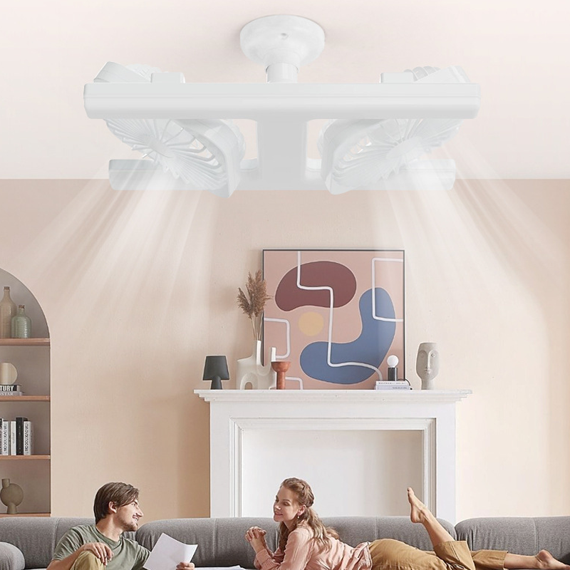 💡 Moderne 2-in-1 LED-Deckenventilatorleuchte – Leise & energiesparend | Versandfrei