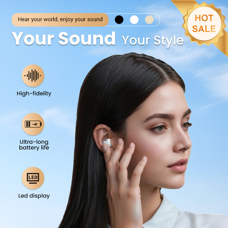 🎧✨ 50% RABATT! 2-in-1 Kabellose Ohrhörer mit zwei verschiedenen Designs – Bluetooth 5.x, Touch-Bedienung & kompakter Ladecase 🔊