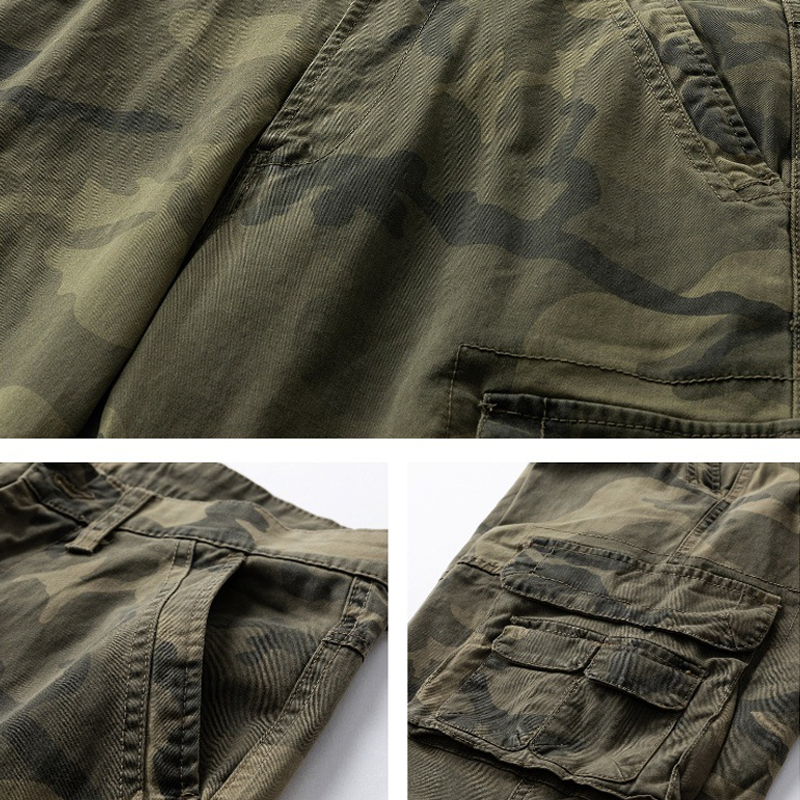 Urban Streetwear Camo Cargos – Relaxed Fit Baumwoll-Hose mit Multi-Taschen 🕶️✨
