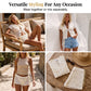 💎 55% RABATT AUF DEM LOCHSTRICK-SET! 💎 Atmungsaktive Mischung, verstellbare Taille & stilvolles Design für den Sommer ✨