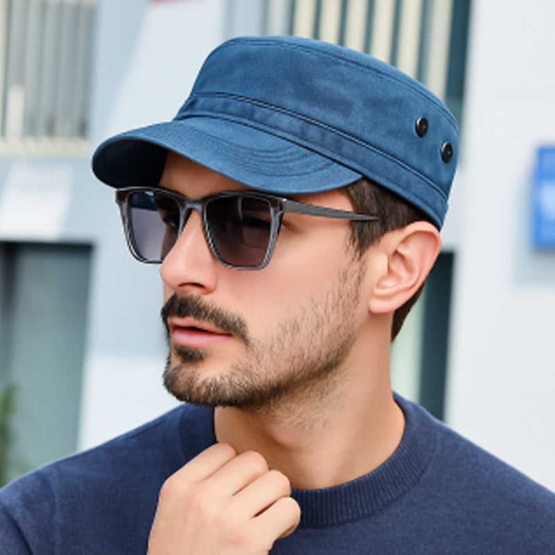 🧢 50% RABATT! 🍂 Vintage-Flachmütze im Baseball-Cap-Stil – Klassisch, Bequem & Zeitlos, Ideal Für Freizeit & Den Täglichen Look ☀️