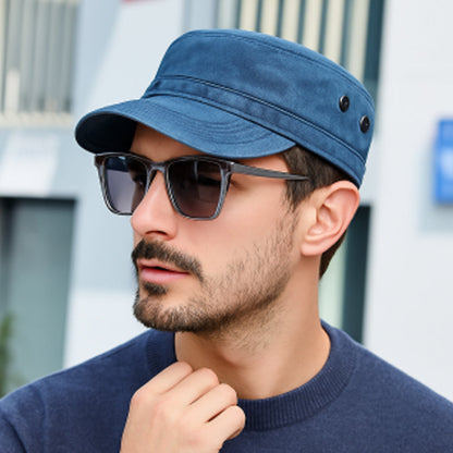 🧢 50% RABATT! 🍂 Vintage-Flachmütze im Baseball-Cap-Stil – Klassisch, Bequem & Zeitlos, Ideal Für Freizeit & Den Täglichen Look ☀️