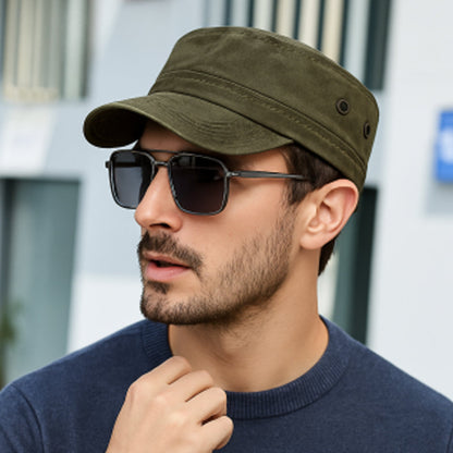 🧢 50% RABATT! 🍂 Vintage-Flachmütze im Baseball-Cap-Stil – Klassisch, Bequem & Zeitlos, Ideal Für Freizeit & Den Täglichen Look ☀️