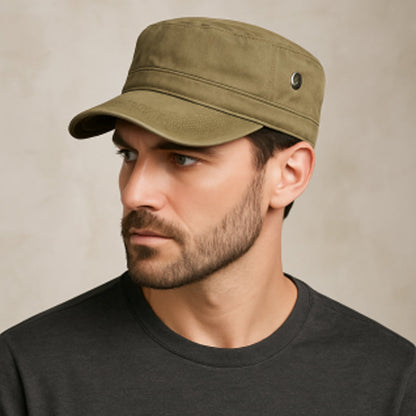 🧢 50% RABATT! 🍂 Vintage-Flachmütze im Baseball-Cap-Stil – Klassisch, Bequem & Zeitlos, Ideal Für Freizeit & Den Täglichen Look ☀️