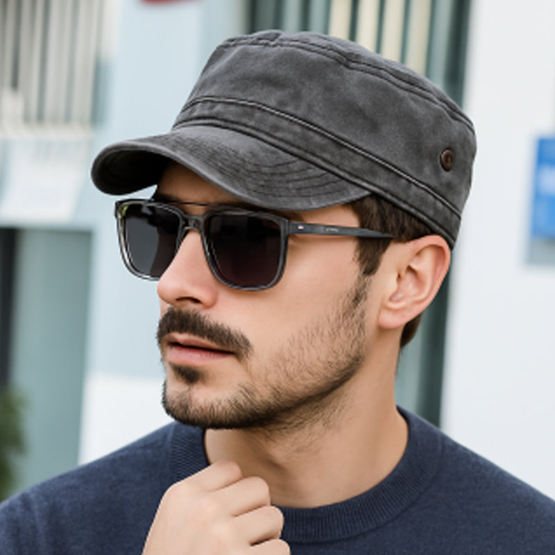 🧢 50% RABATT! 🍂 Vintage-Flachmütze im Baseball-Cap-Stil – Klassisch, Bequem & Zeitlos, Ideal Für Freizeit & Den Täglichen Look ☀️