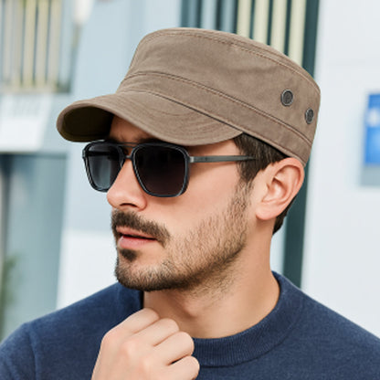 🧢 50% RABATT! 🍂 Vintage-Flachmütze im Baseball-Cap-Stil – Klassisch, Bequem & Zeitlos, Ideal Für Freizeit & Den Täglichen Look ☀️
