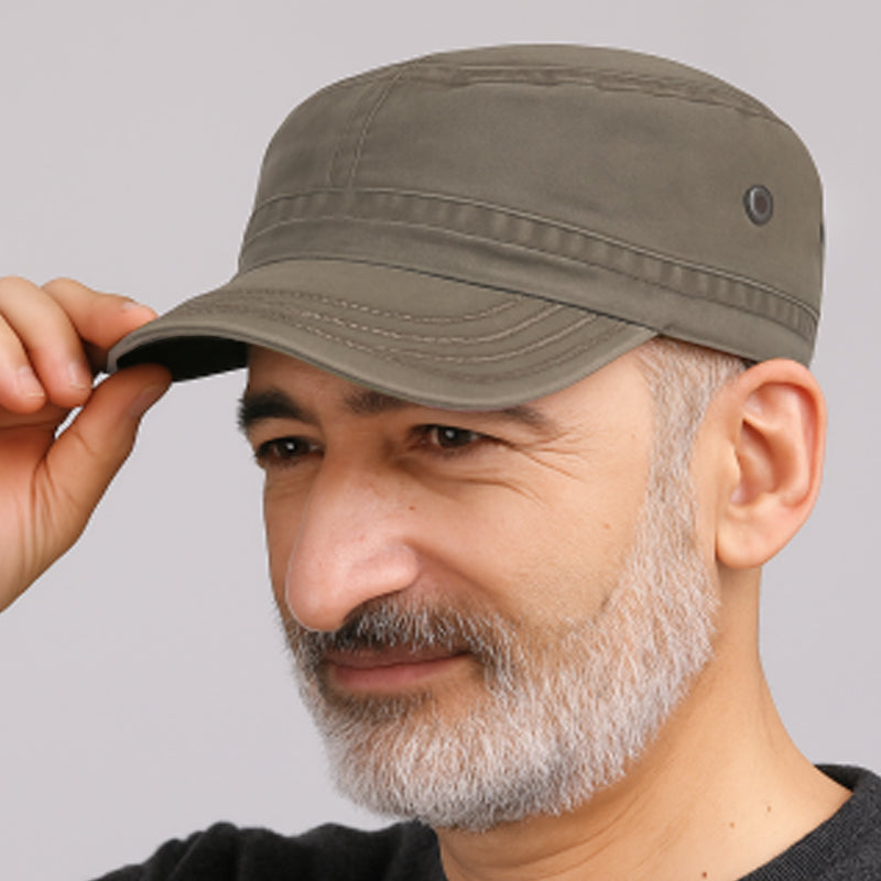 🧢 50% RABATT! 🍂 Vintage-Flachmütze im Baseball-Cap-Stil – Klassisch, Bequem & Zeitlos, Ideal Für Freizeit & Den Täglichen Look ☀️