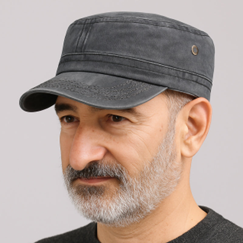 🧢 50% RABATT! 🍂 Vintage-Flachmütze im Baseball-Cap-Stil – Klassisch, Bequem & Zeitlos, Ideal Für Freizeit & Den Täglichen Look ☀️
