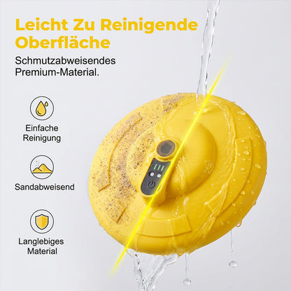 🐟💨 Mobile Belüftungspumpe für Ködereimer – schwimmend, wiederaufladbar, leistungsstark & leise, ideal für Angler unterwegs 🔋⚡ Köder frisch halten – ohne Kabel, ohne Stress.