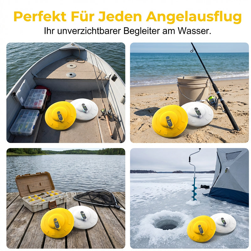 🐟💨 Mobile Belüftungspumpe für Ködereimer – schwimmend, wiederaufladbar, leistungsstark & leise, ideal für Angler unterwegs 🔋⚡ Köder frisch halten – ohne Kabel, ohne Stress.