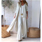 🧥👚3-teiliges, locker sitzendes Loungewear-Set für Damen