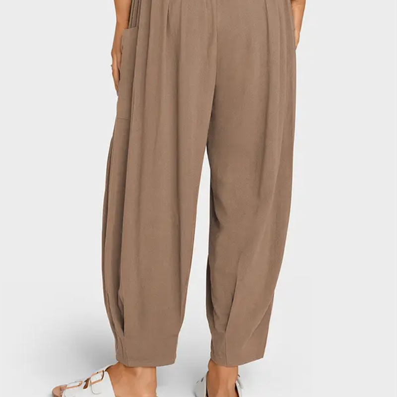 💖👖Lockere Damen-Freizeithose im Harem-Stil mit hoher Taille