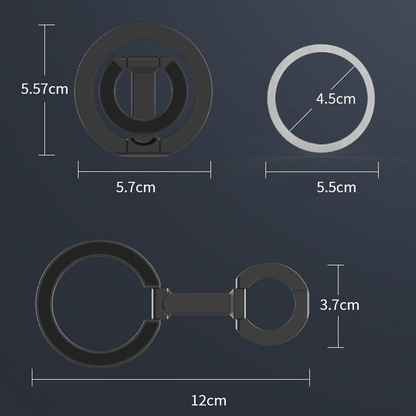 Doppelseitiger magnetischer Ringhalter und Ständer