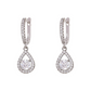 🎁Neuwaren 50% Rabatt💥Elegant Teardrop Dangle Hoop Earrings