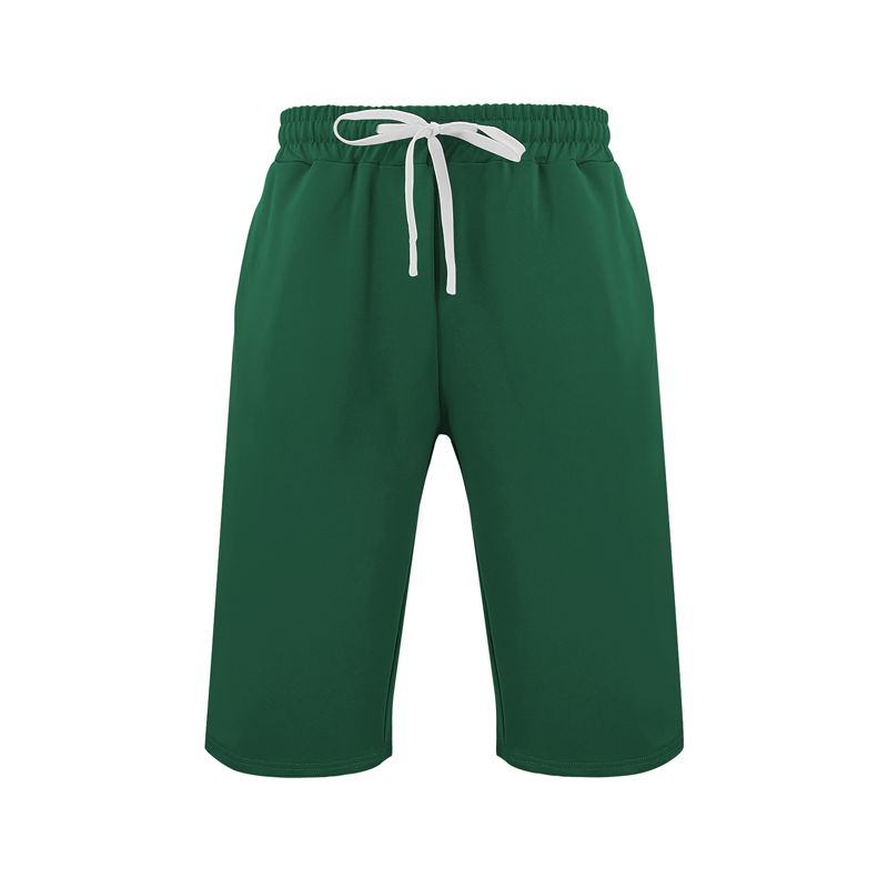 Herren Casual Kordelzug-Shorts mit Knienlänge