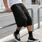 👖 JETZT 50 % RABATT! Lässige Herren-Caprihose in Übergröße mit Kordelzug – Weites Bein, lockere Passform, elastischer Bund und strapazierfähiges Polyester 🔥✨