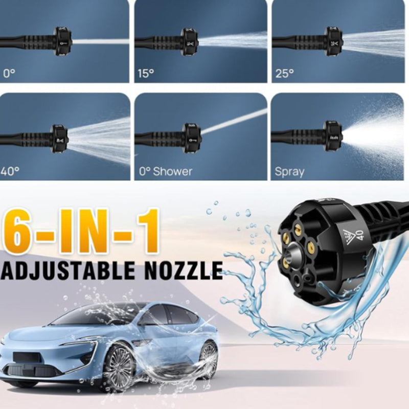 🚗🌊 50% RABATT! Kabelloser Hochdruckreiniger – Auto waschen, überall & jederzeit – Akkubetrieben, kompakt & leistungsstark ✨