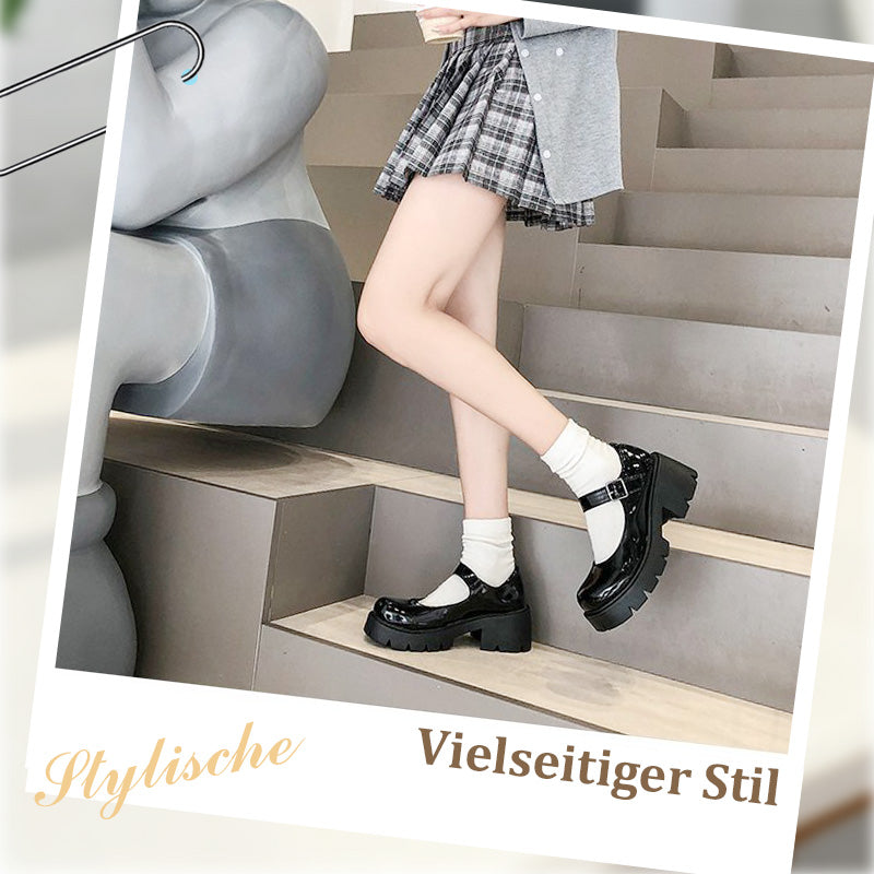 Stylische Mary-Jane-Schuhe für Damen mit Blockabsatz