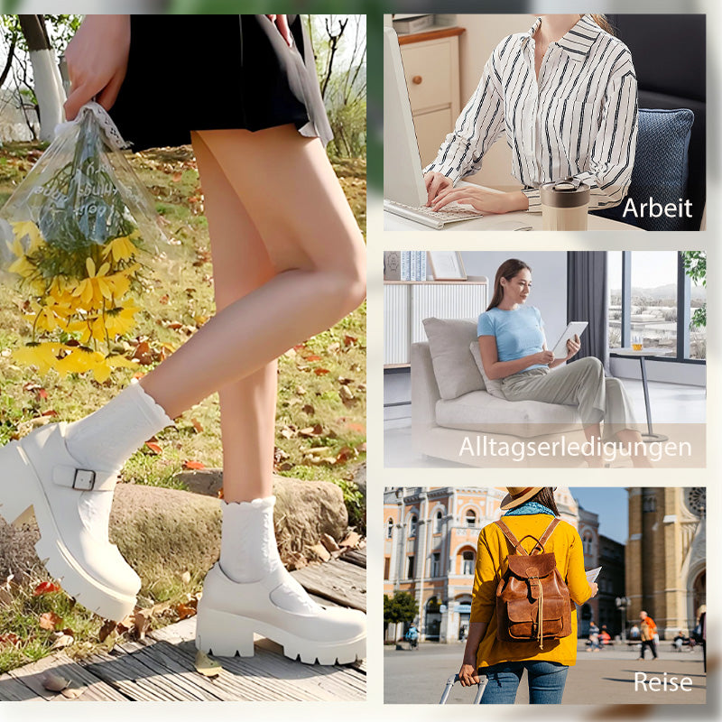 Stylische Mary-Jane-Schuhe für Damen mit Blockabsatz