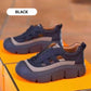 Damen-Sneaker im Retro-Stil mit Reißverschluss und Lochmuster auf Plateausohle