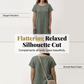 Damen Casual Leinen-Baumwollkleid mit Taschen