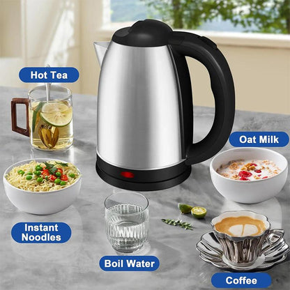 🔥 LAST DAY: 50% OFF!! 🏆 Flash Sale ⚡Large Capacity Electric Tea Kettle with All-Steel Interior