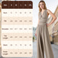 👗 50% RABATT! 🌞 Der Wow-Jumpsuit "Confidence" – Tiefer V-Ausschnitt & figurschmeichelnde Silhouette – perfekt für Frühling und besondere Anlässe ✨