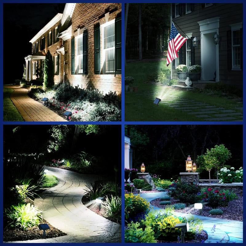 🌞 🌿 Solar-Erdsteckleuchte für den Garten im Freien – 56 LEDs, 3 Lichtmodi & IP65-wasserdicht ✨