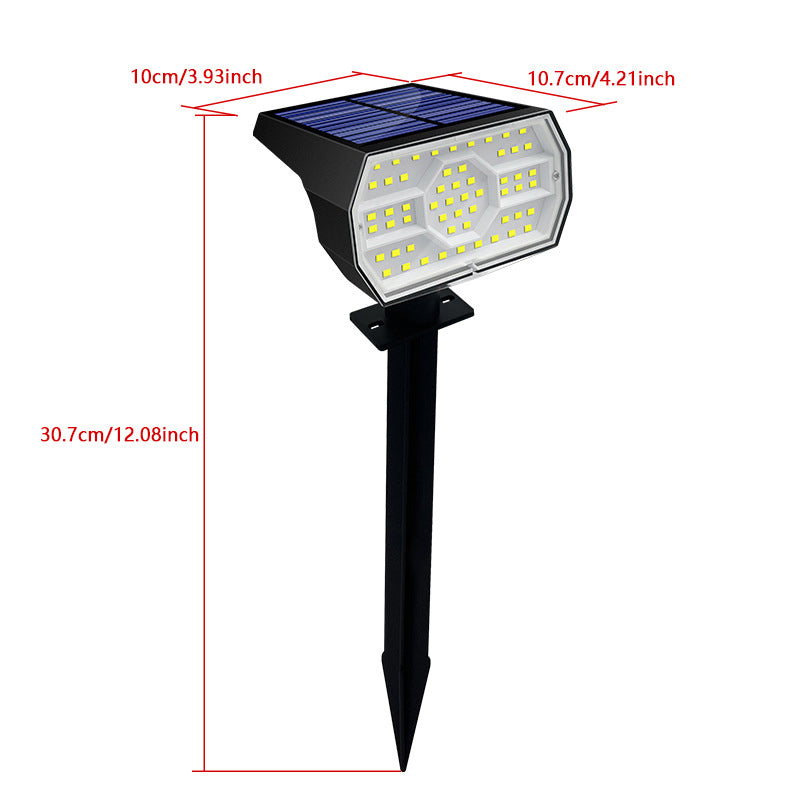🌞 🌿 Solar-Erdsteckleuchte für den Garten im Freien – 56 LEDs, 3 Lichtmodi & IP65-wasserdicht ✨