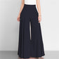 Freietaube Einfarbige hoher Taille weitem Bein Hose