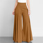 Freietaube Einfarbige hoher Taille weitem Bein Hose