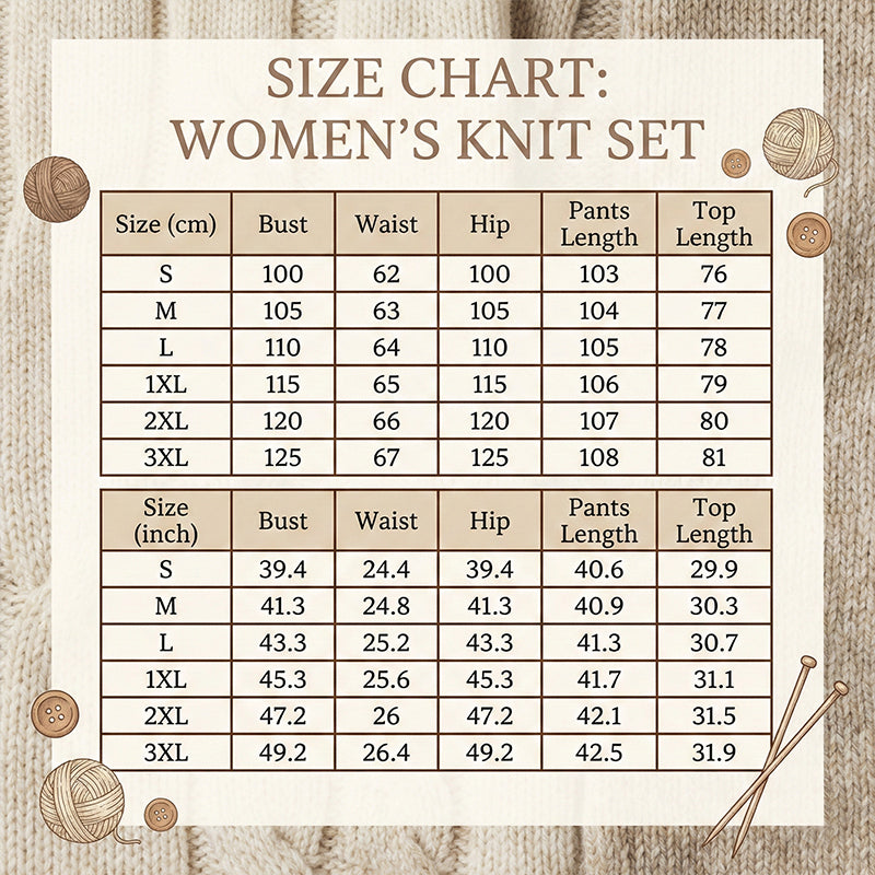 🛍️ Damenset: Langes Oberteil & weite Hose