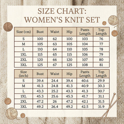 🛍️ Damenset: Langes Oberteil & weite Hose