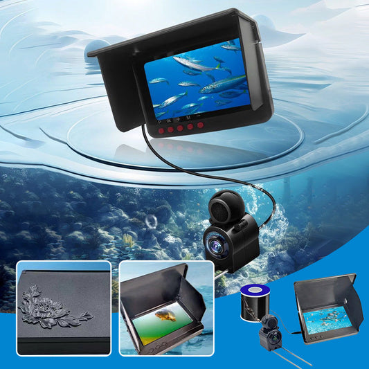 🐟🎣 【Limitiertes Sonderangebot - 40 % Rabatt】Fischfinder mit Unterwasserkamera – HD-Display, Nachtsicht 🔥📷 – perfekt für Eis- & Meeresangeln – 50% Rabatt ⏰