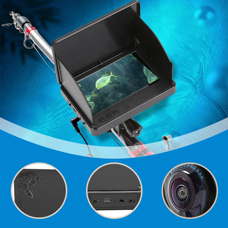 🐟🎣 【Limitiertes Sonderangebot - 40 % Rabatt】Fischfinder mit Unterwasserkamera – HD-Display, Nachtsicht 🔥📷 – perfekt für Eis- & Meeresangeln – 50% Rabatt ⏰