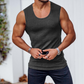 Herren-Tanktop aus geripptem Strick in schmaler Passform