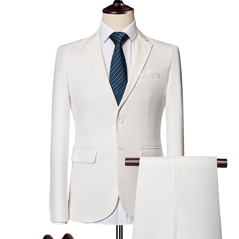 🏆61% Rabatt – Jetzt zuschlagen!🔥Zweiteiliges Business-Anzugset für Herren in Modern Fit