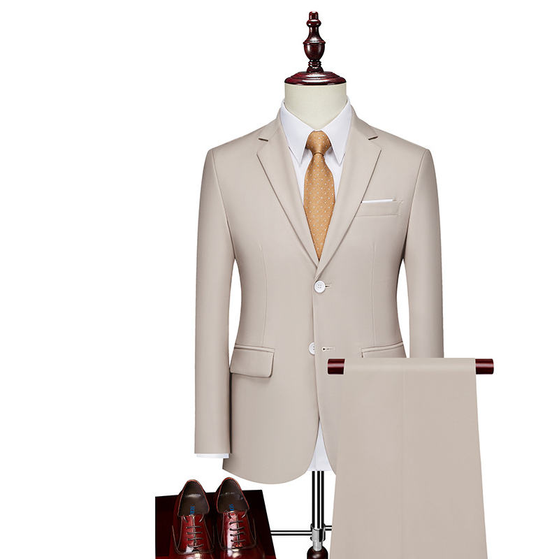 🏆61% Rabatt – Jetzt zuschlagen!🔥Zweiteiliges Business-Anzugset für Herren in Modern Fit