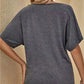 👚 LIMITIERTES ANGEBOT: 50% RABATT! 🌸 Off-Shoulder T-Shirt für Damen – Asymmetrischer Ausschnitt, Lässiger Oversize-Schnitt & Sommertrend ☀️