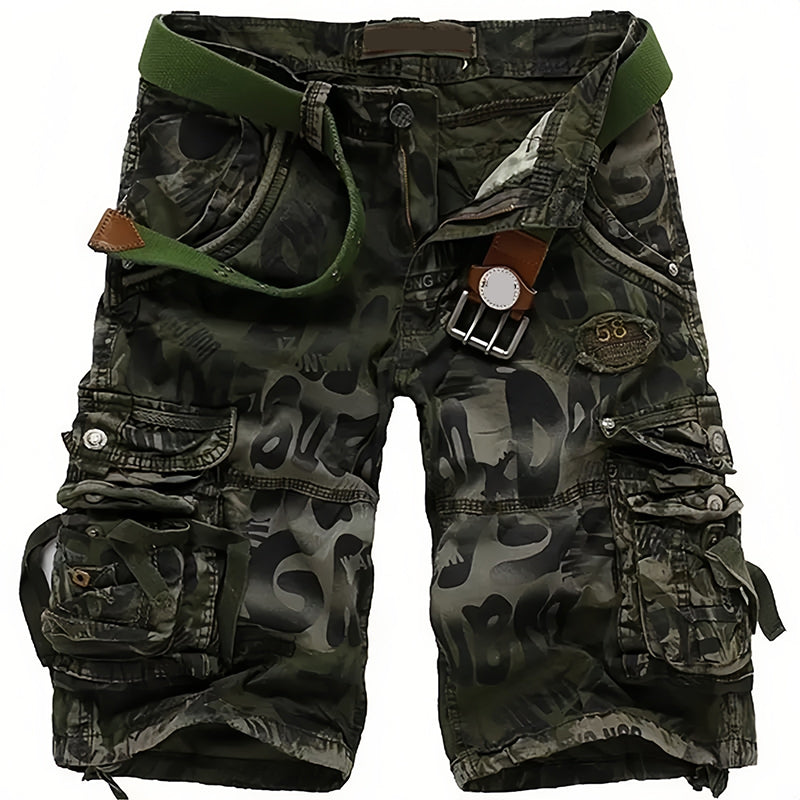 Herren-Cargoshorts🏆 Klassisch und robust, mit vielen Taschen für alles, was du brauchst, leichtgängigem Reißverschluss, strapazierfähig und abriebfest, geeignet für Arbeit und Freizeit 💪